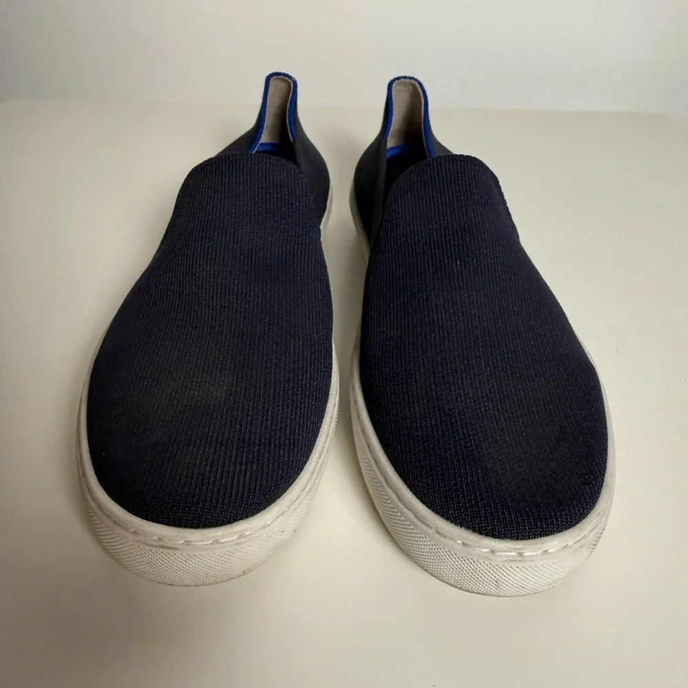 Rothy's Deep Blue Slip-On Sneakers - Picture 7 of 15